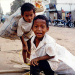 sběrači v Phonpenhu